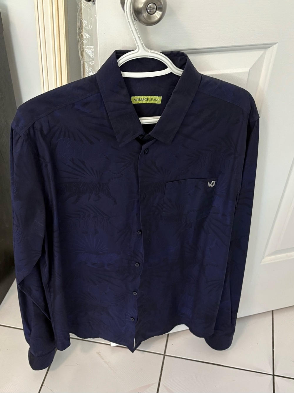 Versace Jeans Long Sleeve Dress Shirt